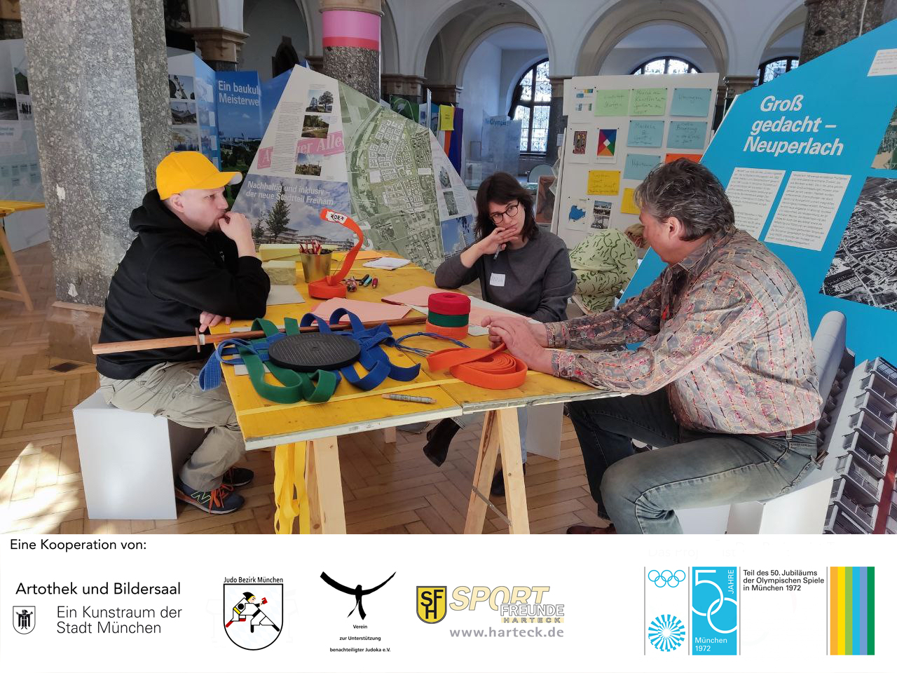 In der Gruppe Ideen entwickeln und umsetzen